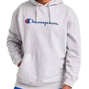 Gray champion hoodie